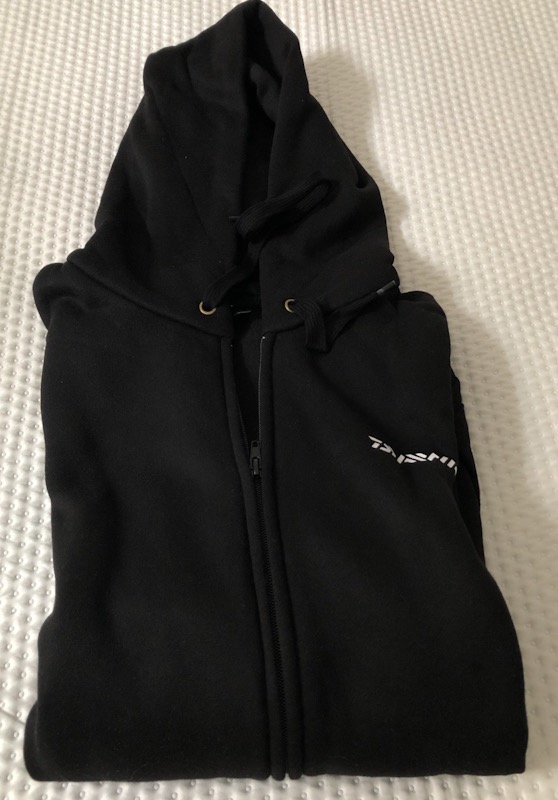 Bluza Daiwa Zipper Hooded Top Black