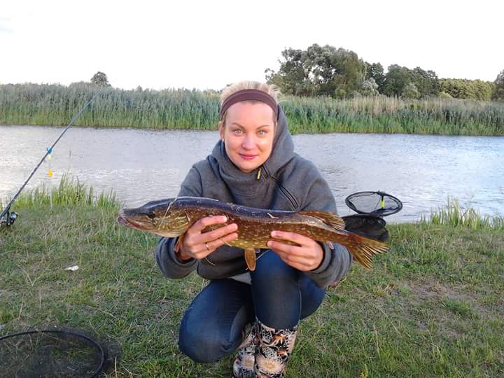 Mój pierwszy, wyczekany, "wychodzony" szczupak 