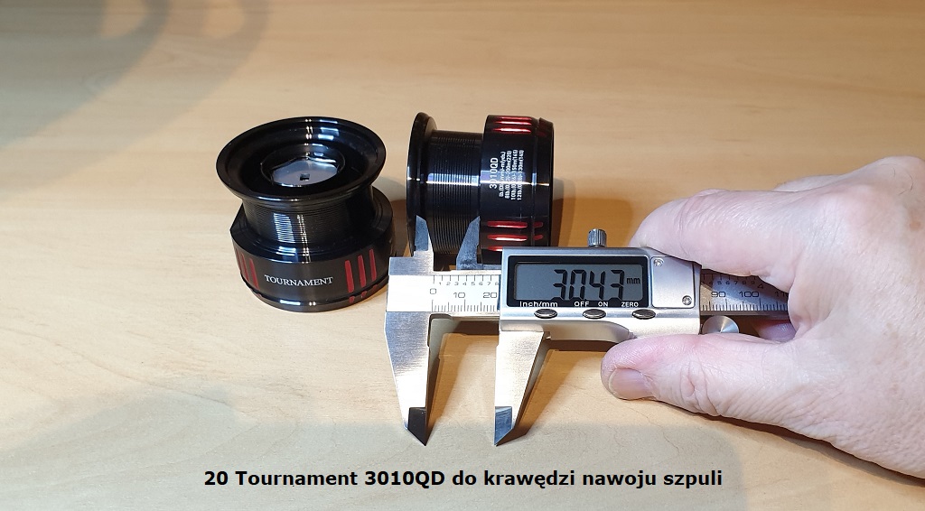 Kołowrotek Daiwa 20 Tournament 3010QD i 4010QD