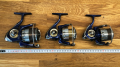 Porównanie rozmiarów Daiwa TDR 4012 vs 3012 vs 2508