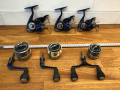 Porównanie rozmiarów Daiwa TDR 4012 vs 3012 vs 2508