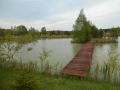 Mały staw - kładka Ownice