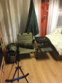 Korum Kit Krzesło - rozł z parasolem 