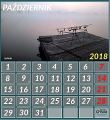 Kalendarz 10.2018